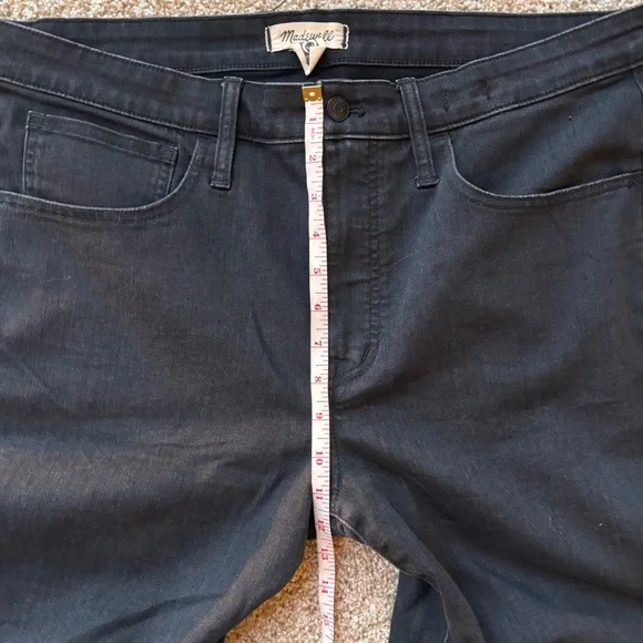 MADEWELL Plus Skinny Flare Jeans in Bellhaven Wash: Slit-Hem Edition Size: 18W - Picture 8 of 11